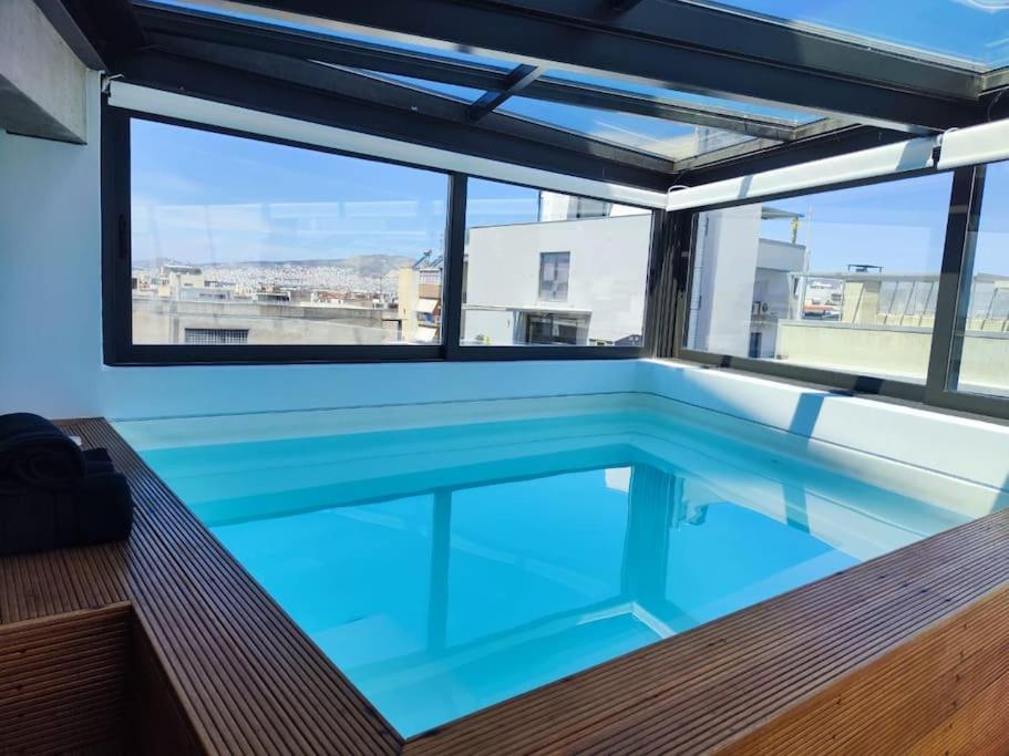 Gazi Pool House Lägenhet Aten Exteriör bild